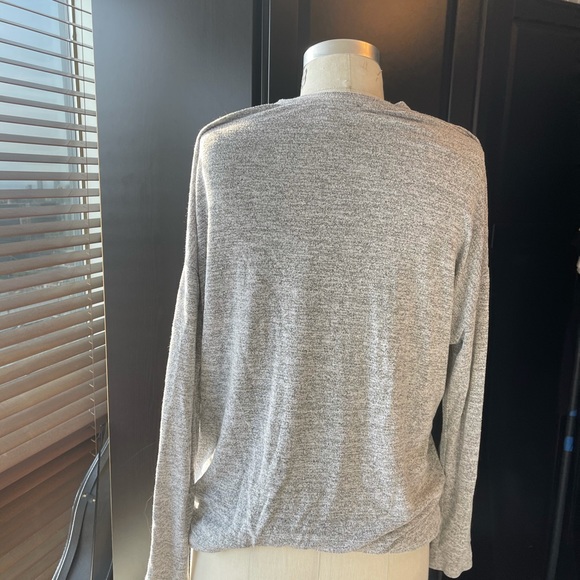 Wilfred Free grey V neck casual sweatshirt - Picture 4 of 4